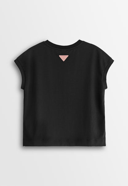 Playboy x SUB Women Sleeveless Fashion Tee - Black - 610359