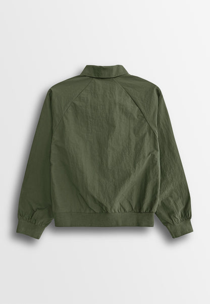 Women Long-Sleeve Sweatshirt - Army Green - 510048