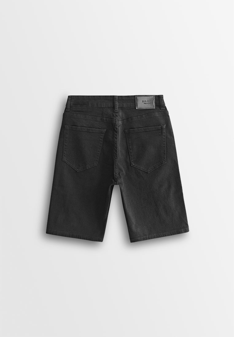 Men Short Jeans - Black - 610329