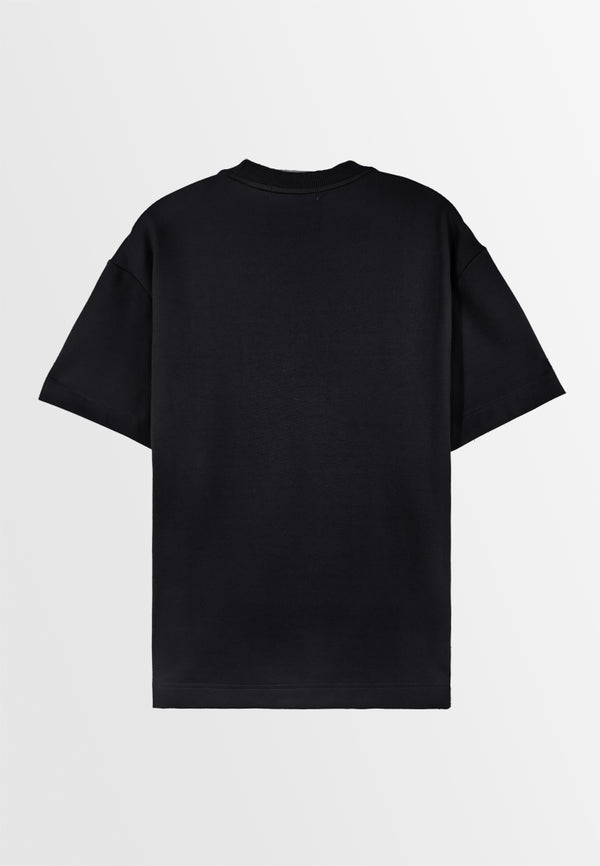 Men Short-Sleeve Fashion Tee - Black - 310014