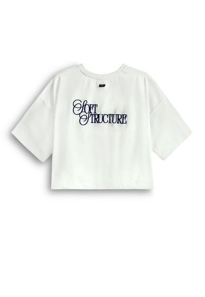 Women Oversized Fashion Tee - White - 610393