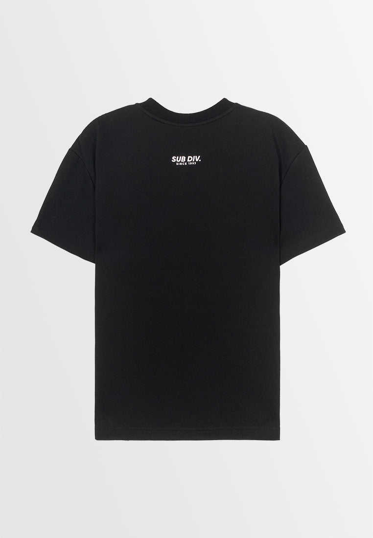 Men Short-Sleeve Fashion Tee - Black - 310194