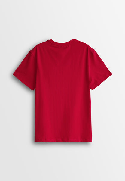 Men Short-Sleeve Graphic Tee - Red - 510353