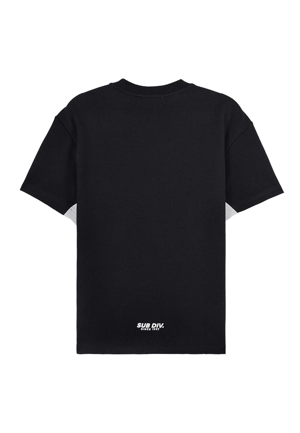 Men Short-Sleeve Fashion Tee - Black - 410037