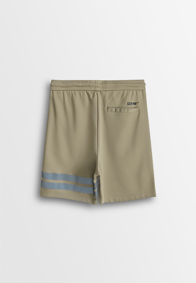 Men Short Jogger - Dark Khaki - 610005