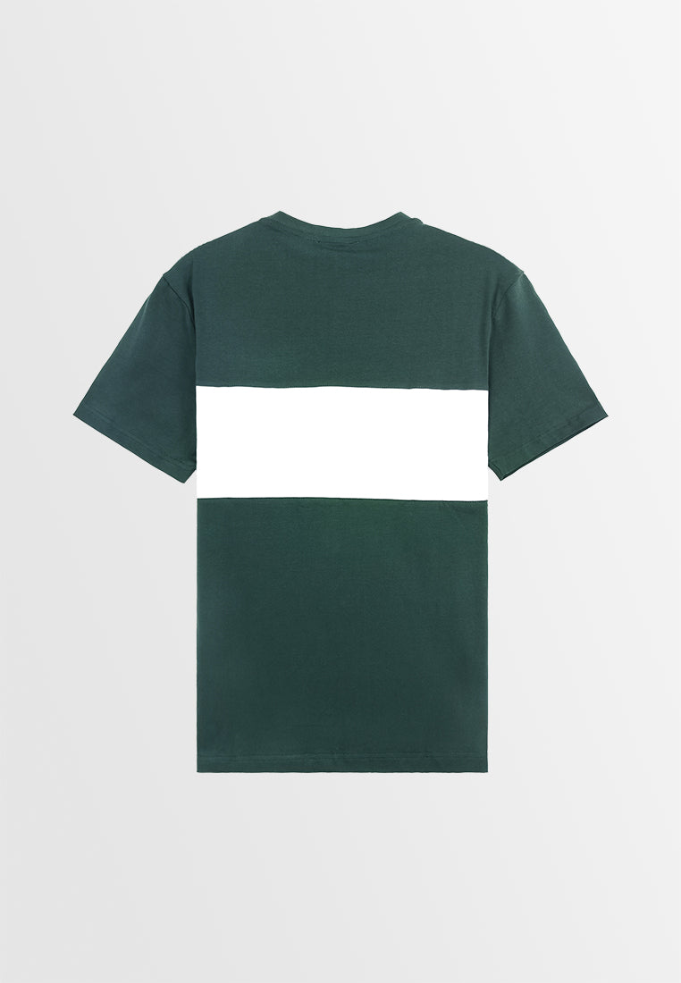 Men Short-Sleeve Graphic Tee - Dark Green - 310058