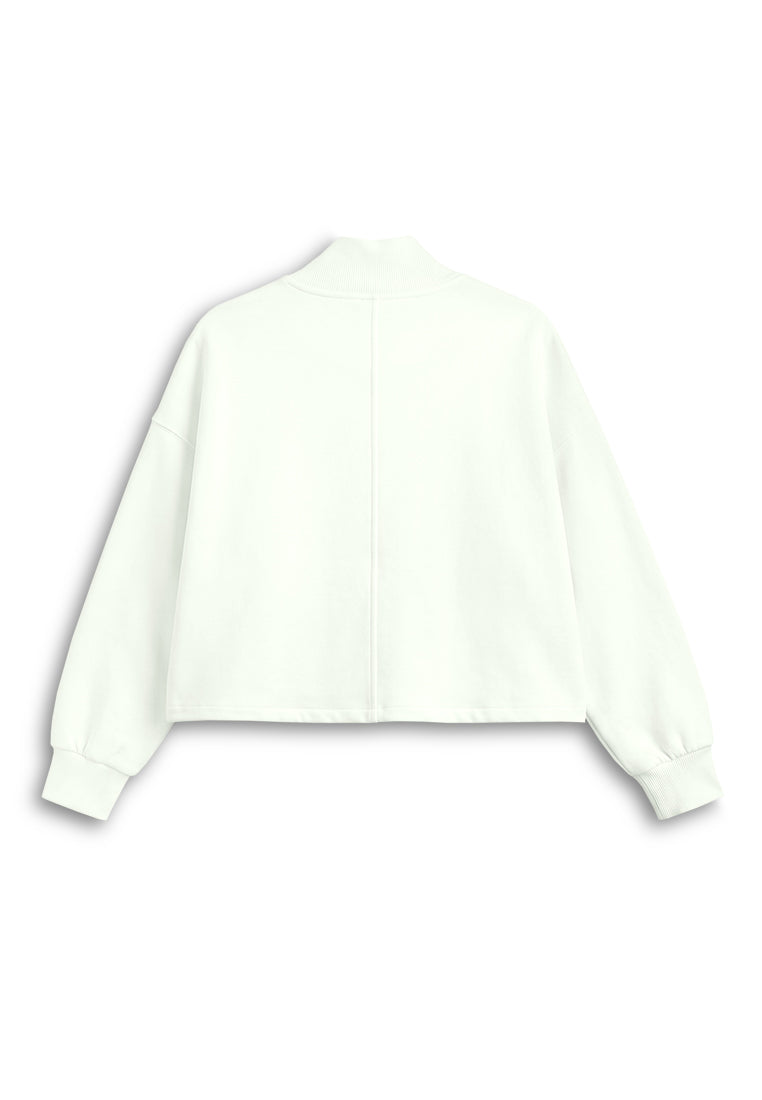 Women Casual Jacket - White - 610326