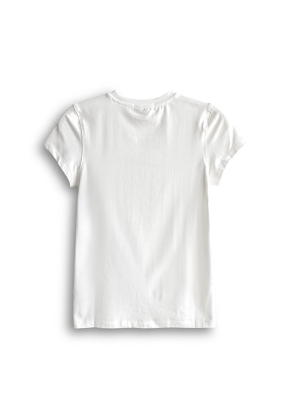 Women Short-Sleeve Graphic Tee - White - 510168