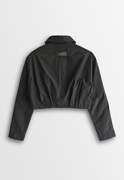 Women Bomber Jacket - Black - 510165