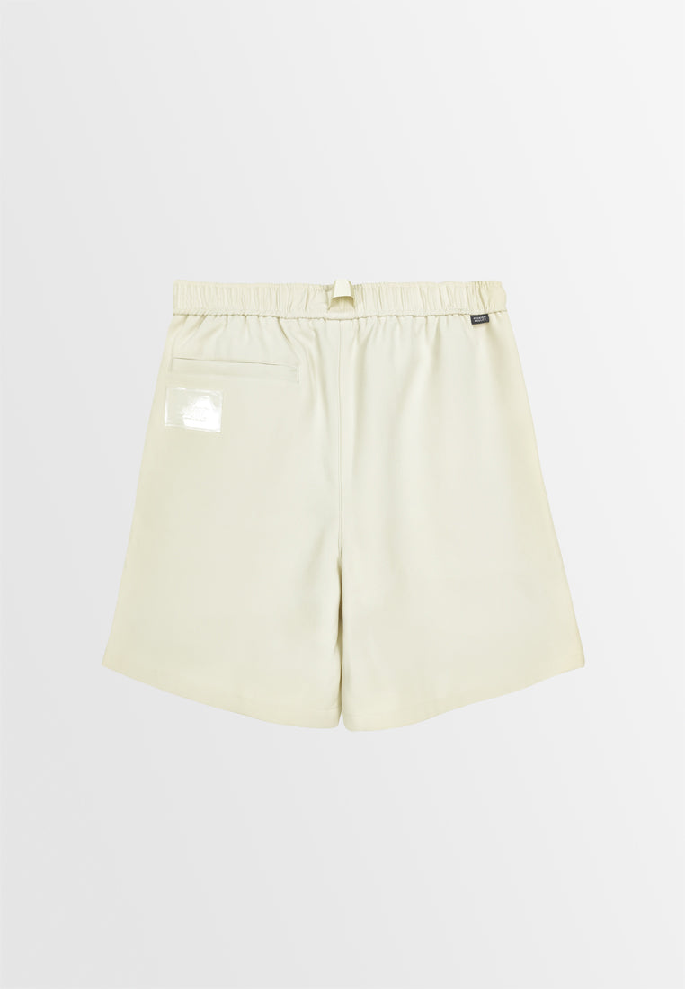 Men Short Jogger Pants - Light Khaki - 410091