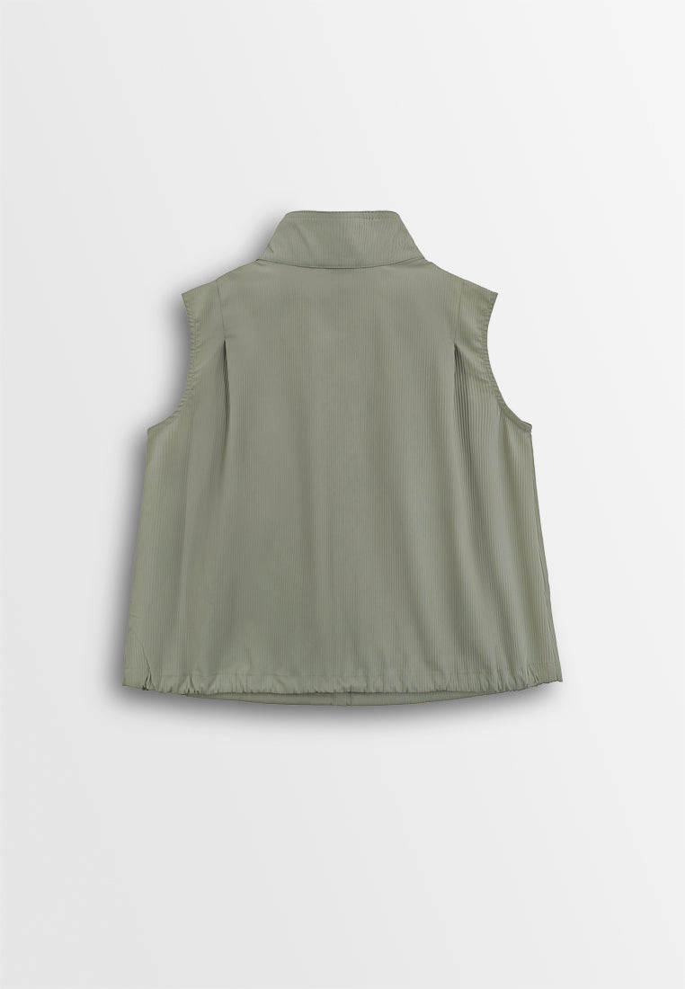 Women Vest - Army Green - 610391