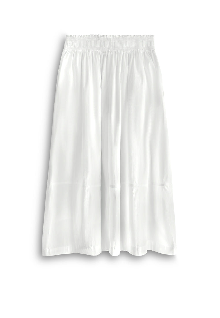 Women Long Skirt - White - 610357