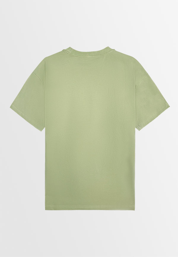 Men Short-Sleeve Fashion Tee - Green - 310099