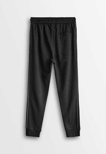 Men Long Jogger - Black - 610016