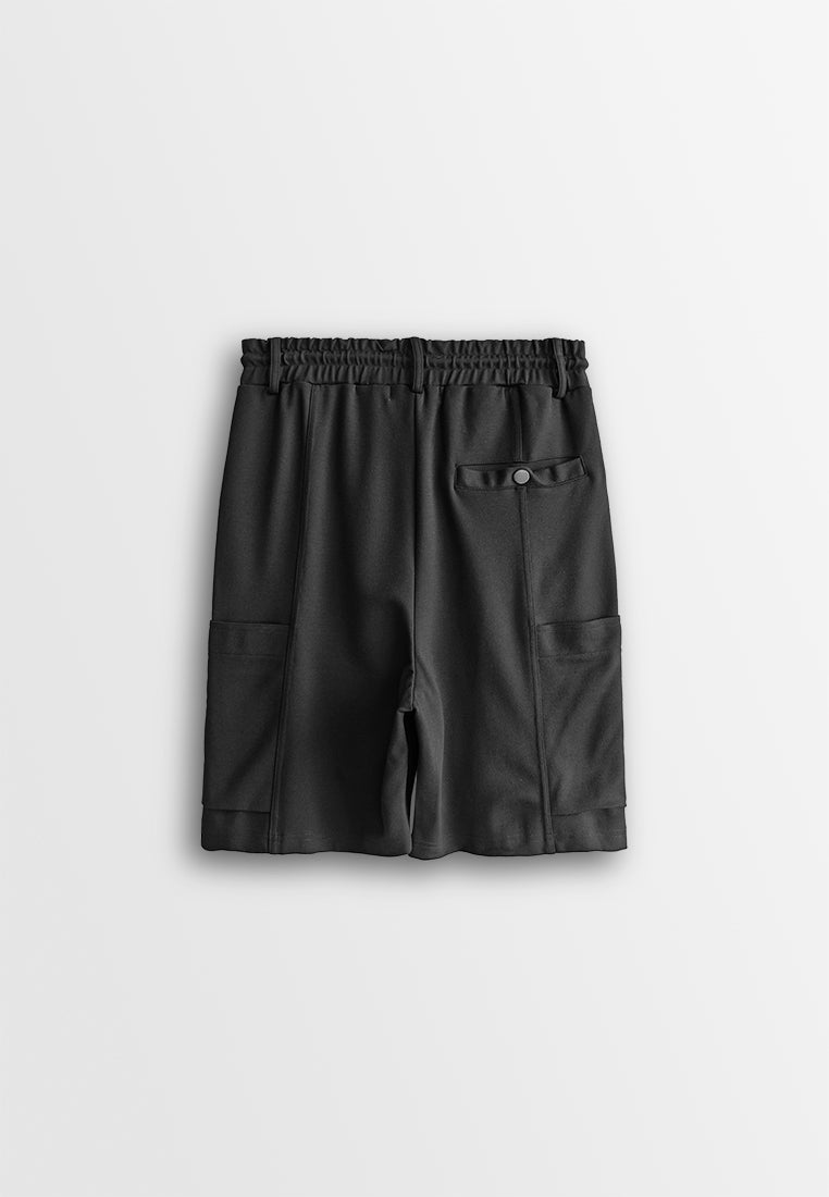Men Short Jogger - Black - 410184