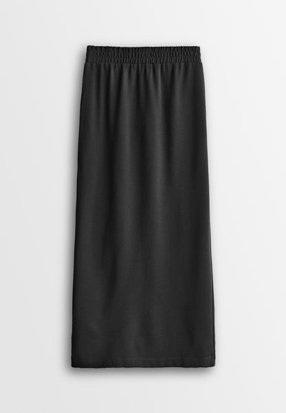 Women Long Skirt - Black - 410233