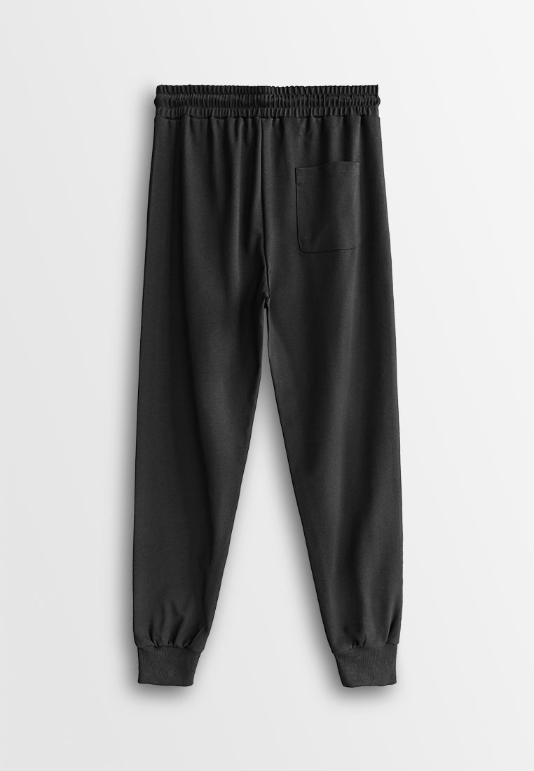 Men Long Jogger - Black - 510078