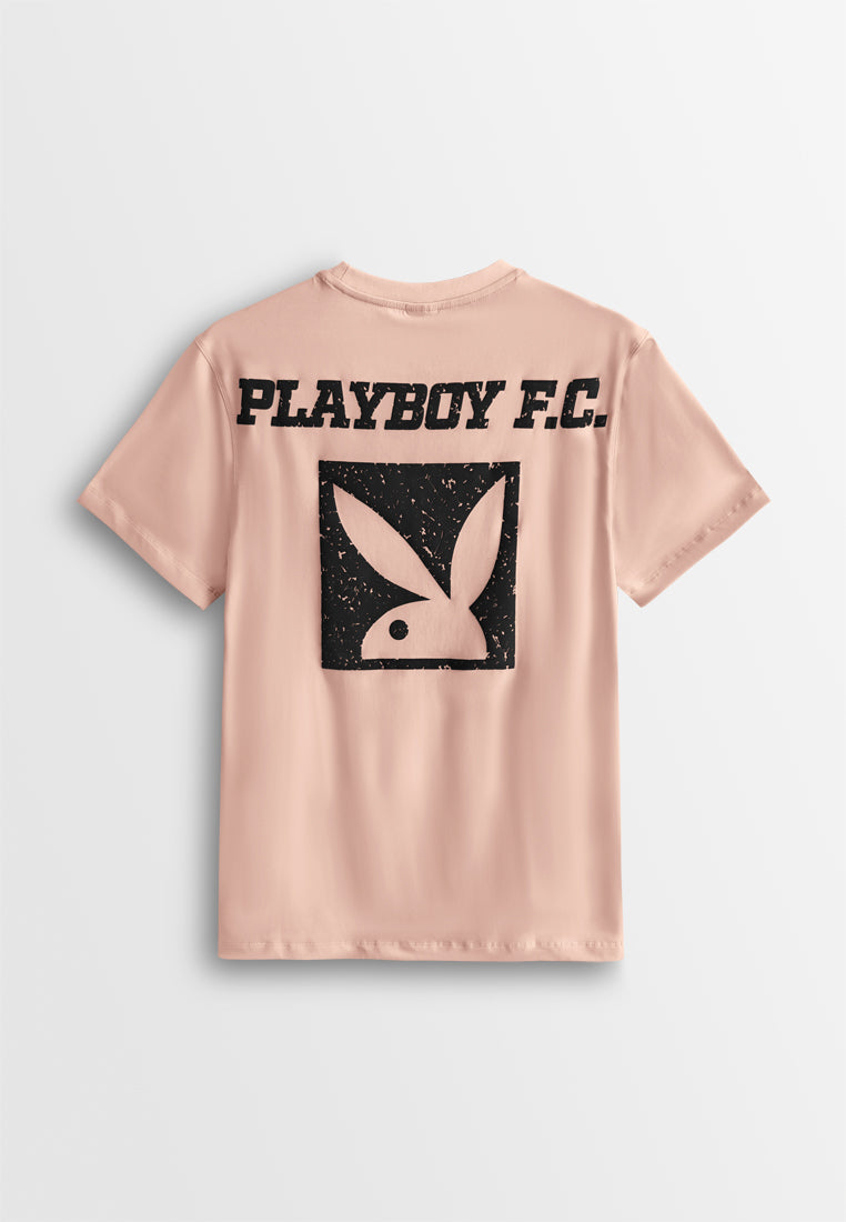 Playboy x SUB Men Short-Sleeve Graphic Tee - Pink - 610293