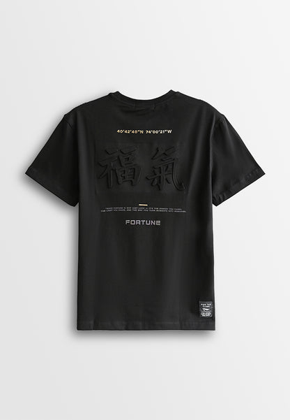 Men Short-Sleeve Graphic Tee - Black - 510359