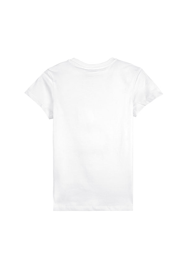 Women Short-Sleeve Graphic Tee - White - F3W851