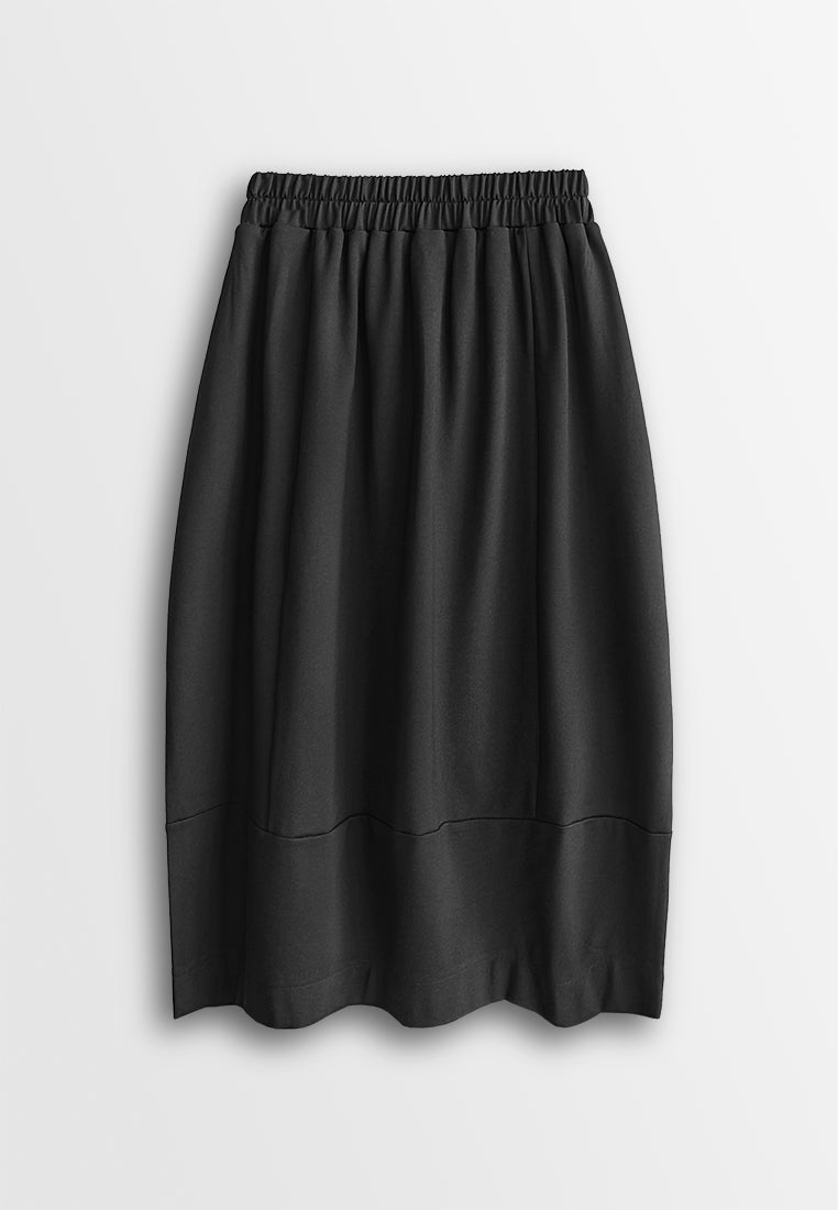Women Long Skirt - Black - 510272