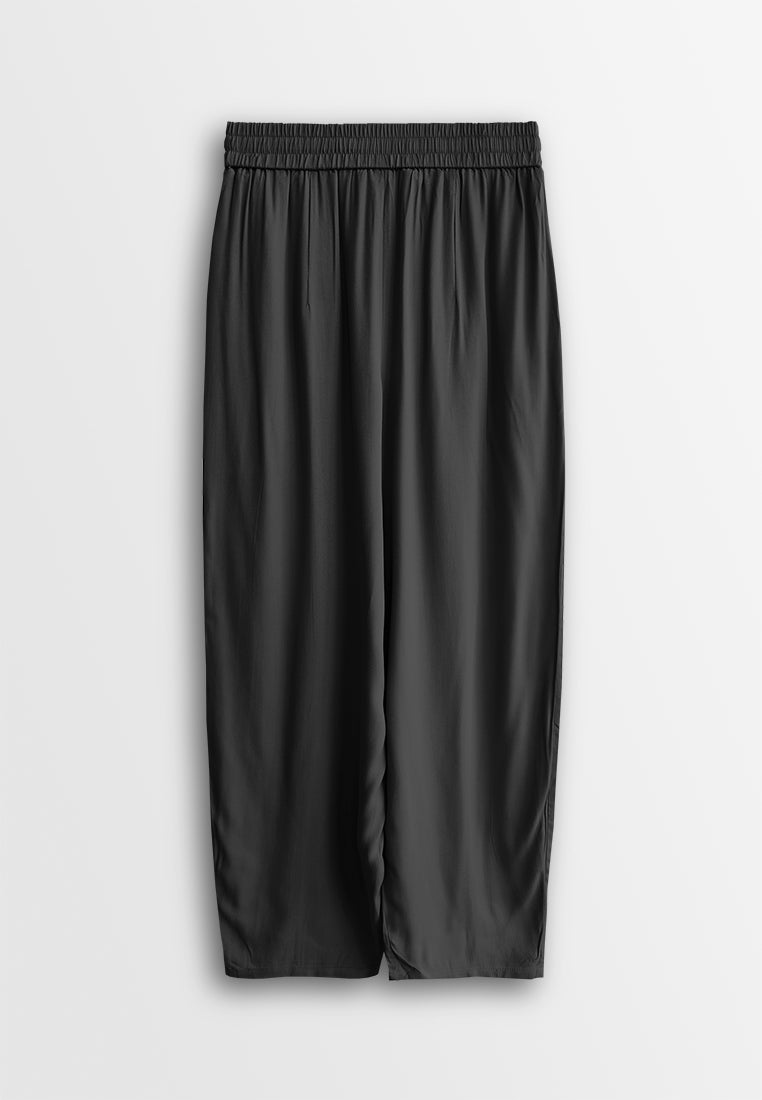 [Online Exclusive] Women Long Pants - Black - 510206