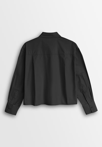 [VALUE BUY] Women Long-Sleeve Shirt - Black - 510039