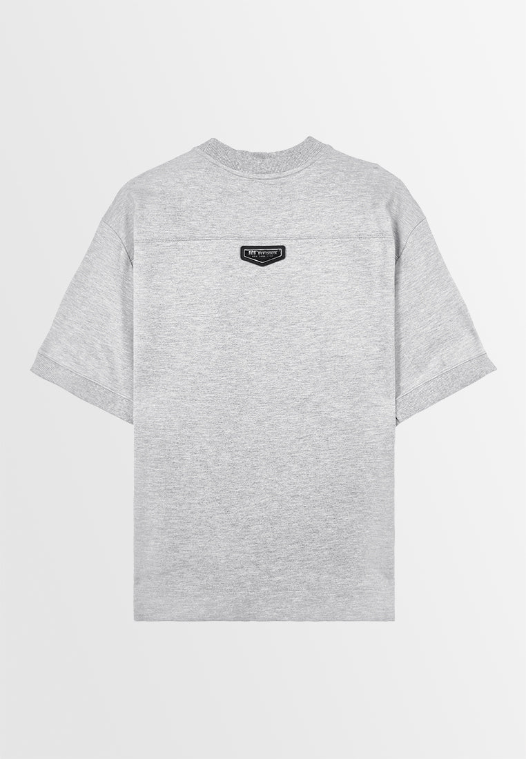 Men Short-Sleeve Sweatshirt - Grey - M3M883