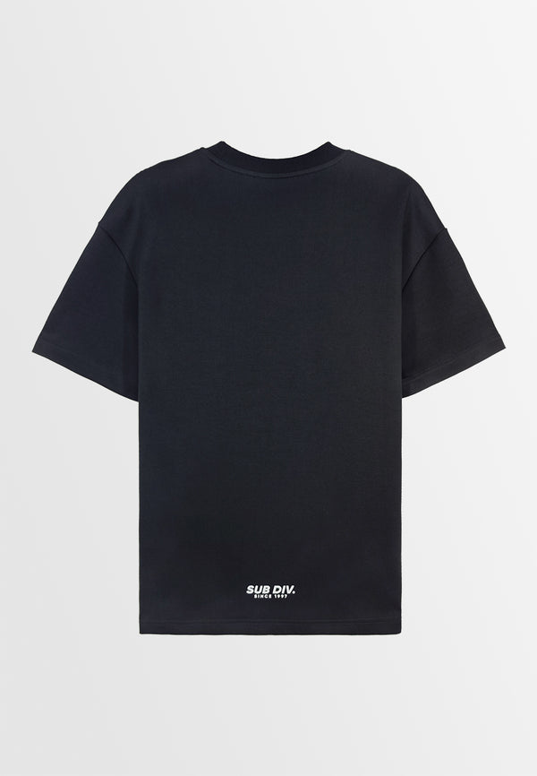 Men Short-Sleeve Fashion Tee - Black - 310189