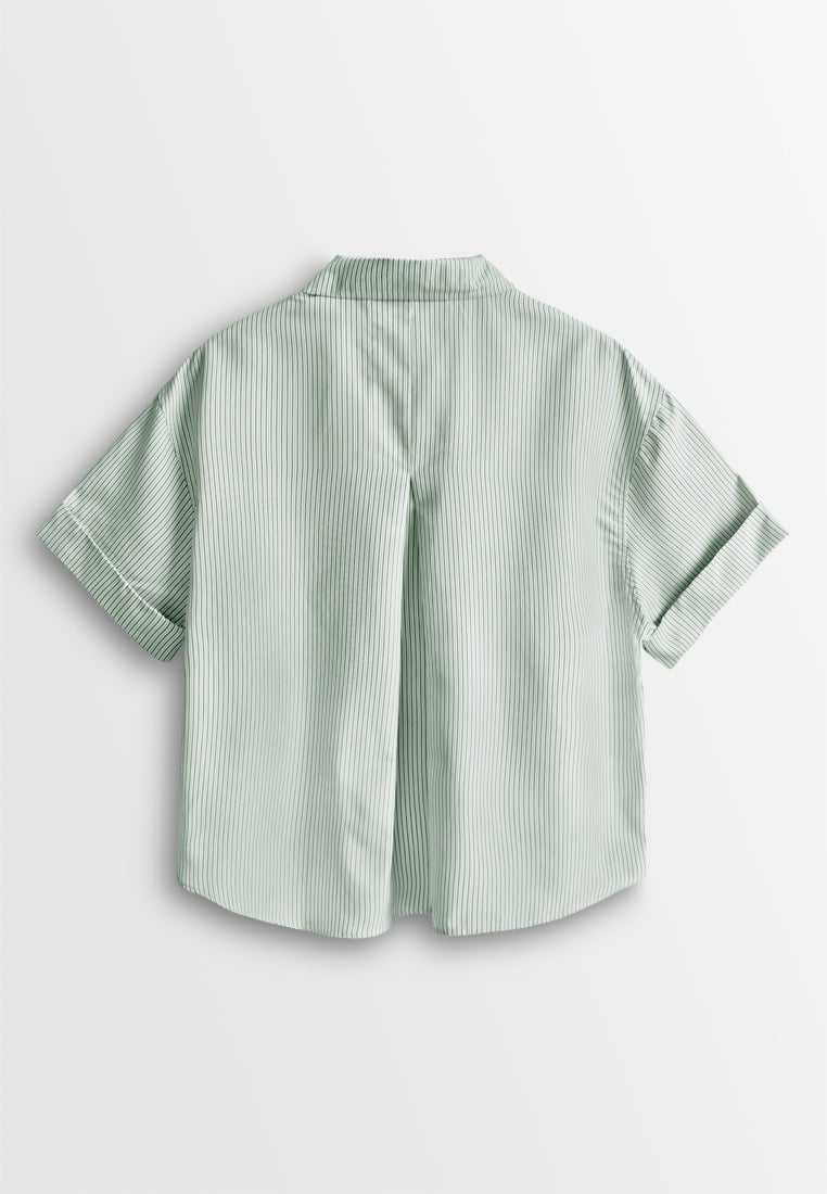 Women Short-Sleeve Shirt - Green - 610437