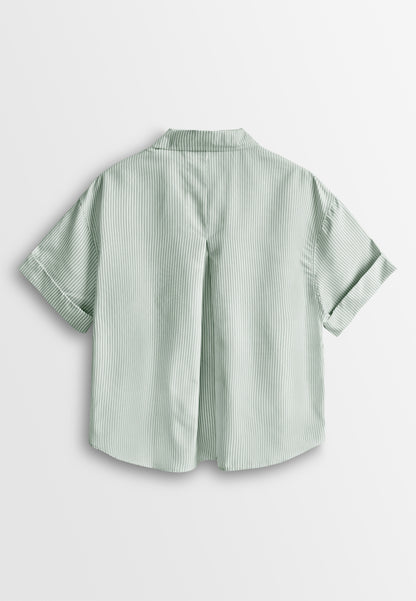 Women Short-Sleeve Shirt - Green - 610437