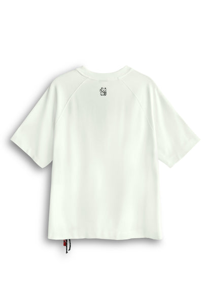 Women Short-Sleeve Fashion Tee - White - 510224