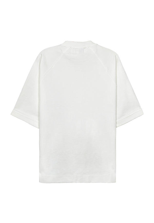 Men Short-Sleeve Fashion Tee - White - F3M974