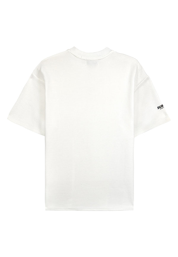 Men Short-Sleeve Fashion Tee - White - 410022