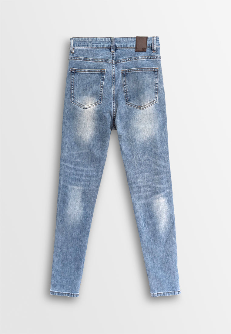 Women Skinny Fit Long Jeans - Blue - 610244