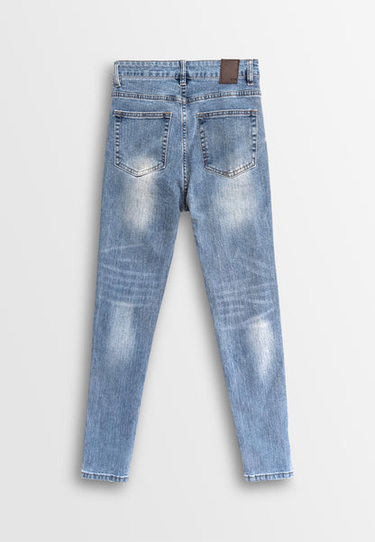 Women Skinny Fit Long Jeans - Blue - 610244
