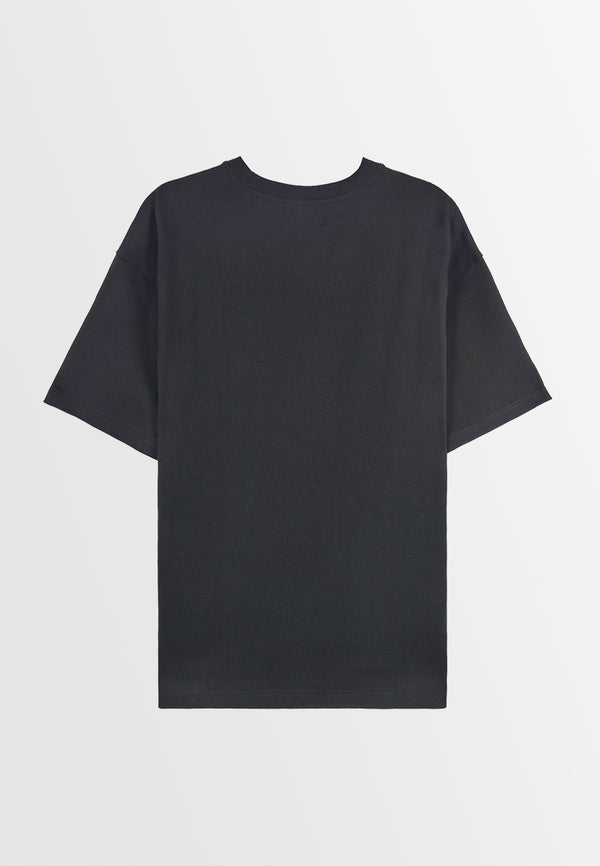 Men Short-Sleeve Fashion Tee - Black - 310078