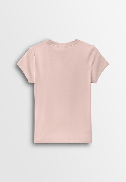 Women Short-Sleeve Graphic Tee - Pink - 610247