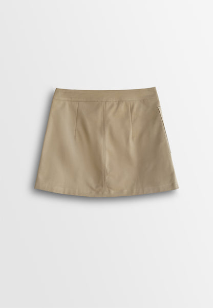 Women Short Skirt - Khaki - 610355