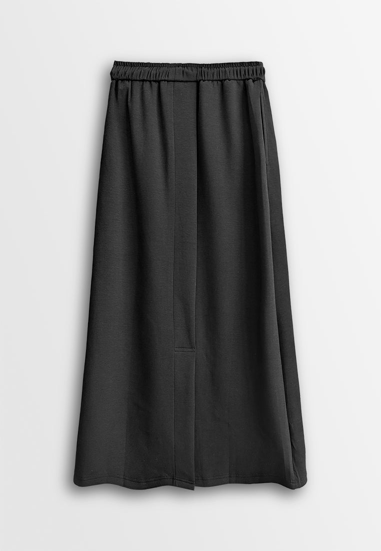 Women Long Skirt - Black - 610334