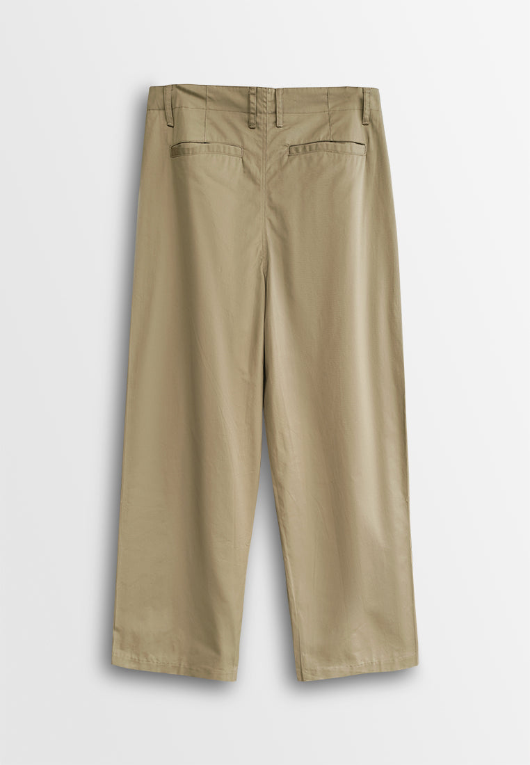 Men Loose Fit Long Pants - Khaki - 510306