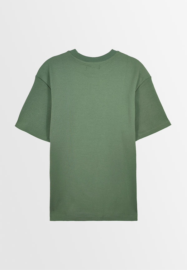 Men Short-Sleeve Fashion Tee - Green - M3M868