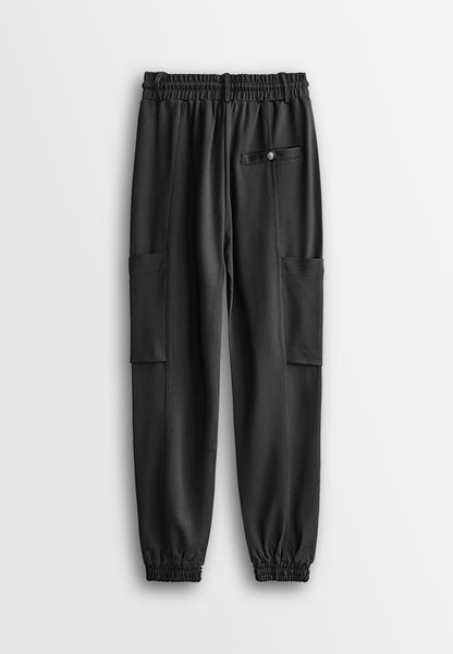 Men Long Jogger - Black - 410182