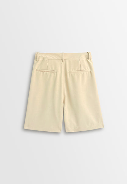 Women Short Pants - Khaki - 510016