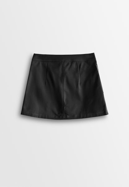 Women Short Skirt - Black - 610356