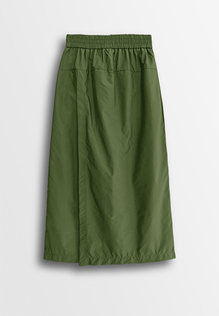 Women Skort - Army Green - 510052