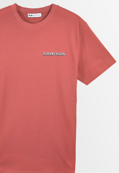 Men Short-Sleeve Graphic Tee - Red - M3M685