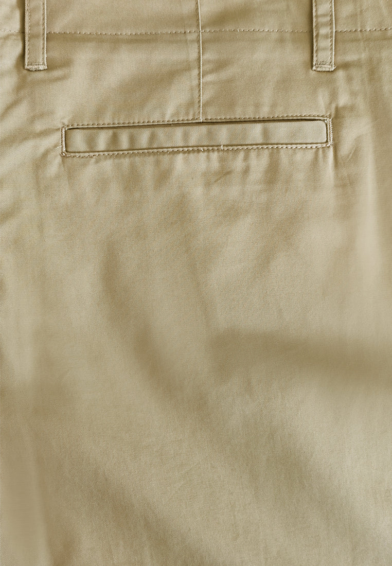 Men Loose Fit Long Pants - Khaki - 510306