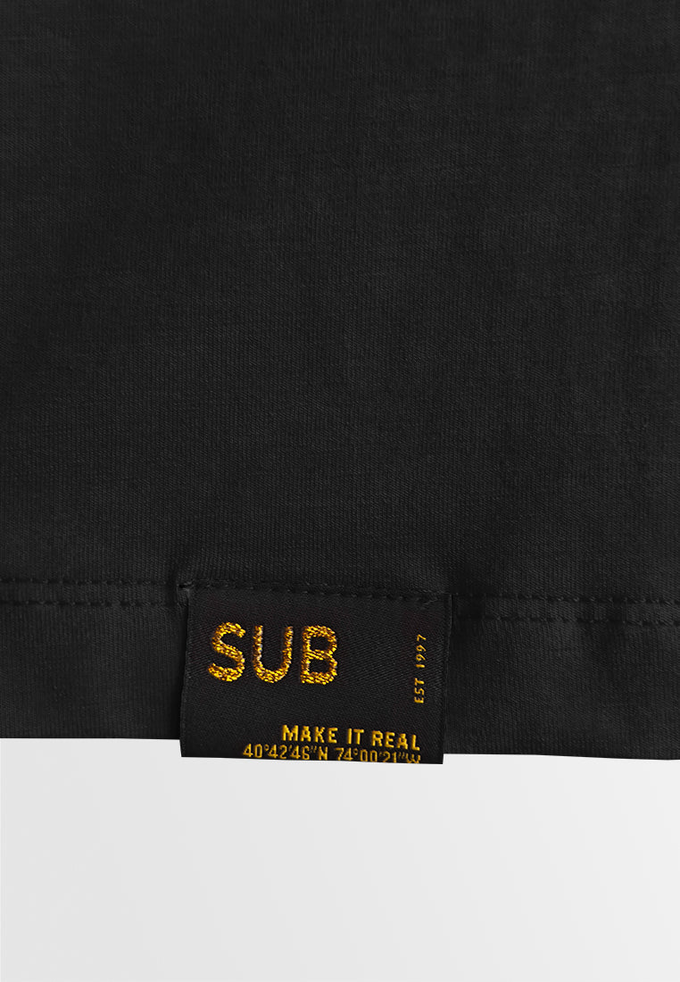 Men Short-Sleeve Graphic Tee - Black - 510182