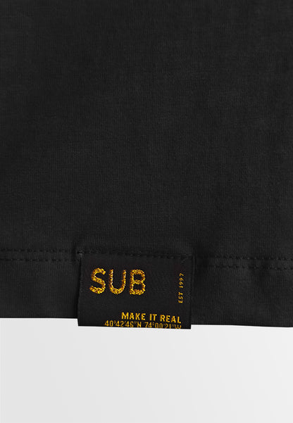 Men Short-Sleeve Graphic Tee - Black - 510182